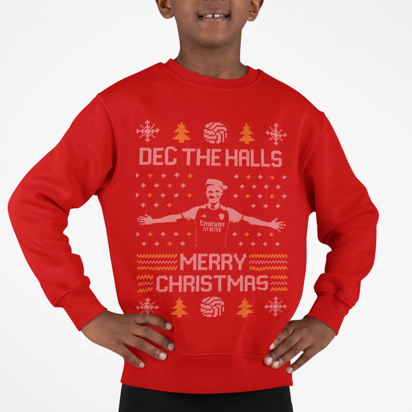 Kids Christmas Jumper - Declan Rice Sweatshirt