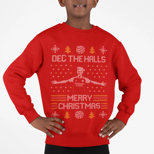 Kids Christmas Jumper - Declan Rice Sweatshirt