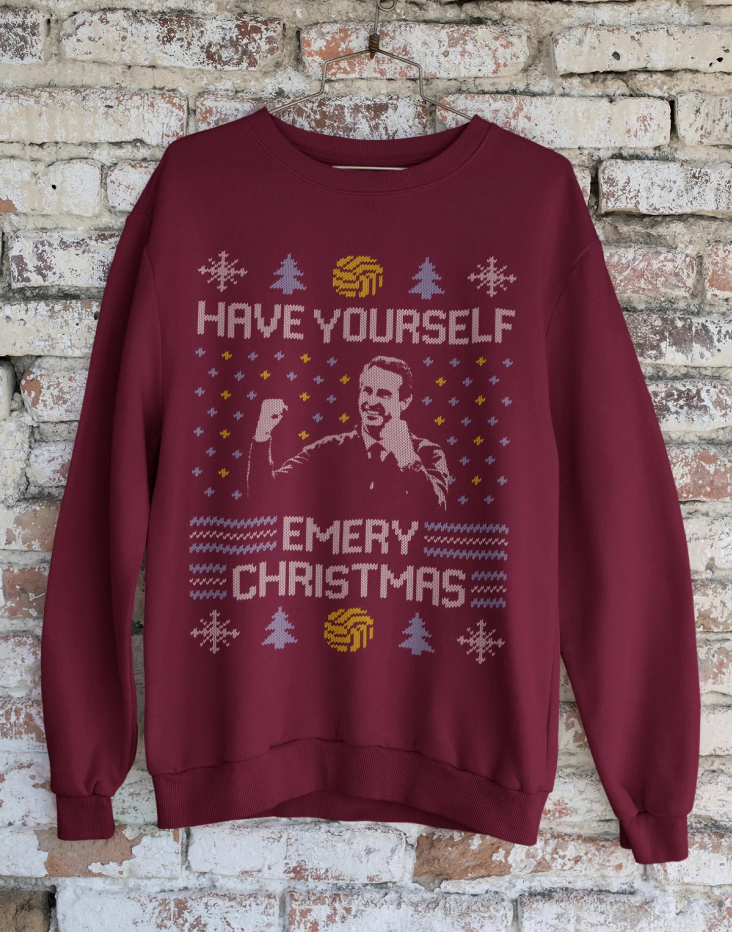 Aston Villa Christmas Jumper - Unai Emery Sweatshirt