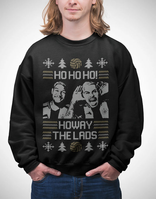 Newcastle United Christmas Jumper - Howay The Lads Sweatshirt