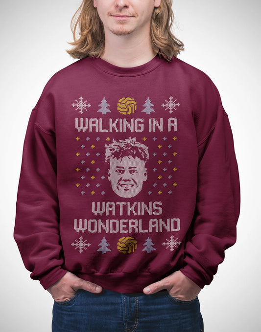 Aston Villa Christmas Jumper - Ollie Watkins Sweatshirt