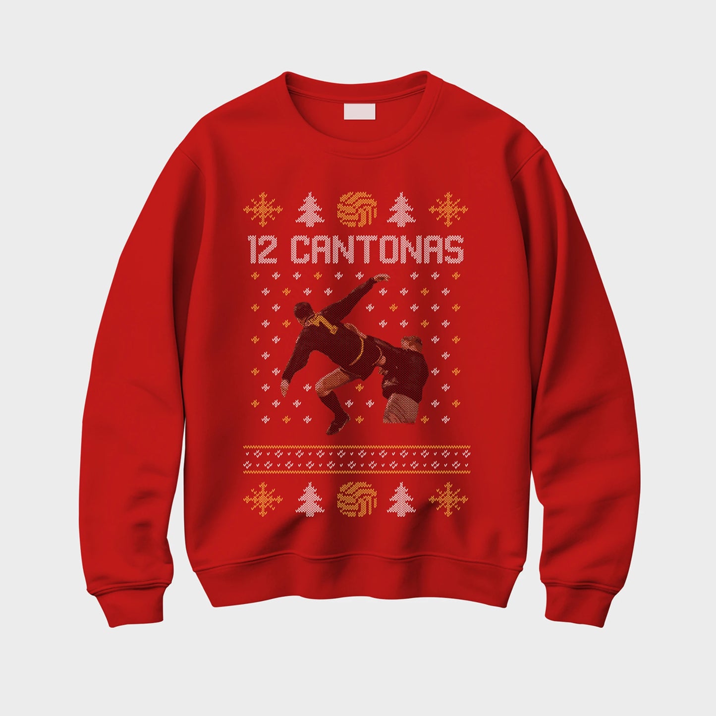 Kids Christmas Jumper - Eric Cantona Sweatshirt