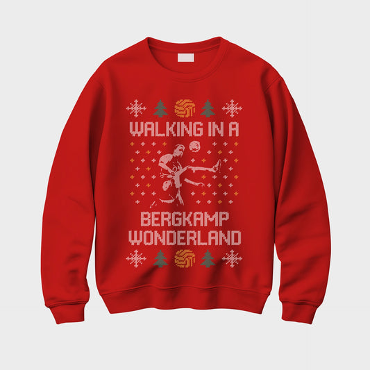 Kids Christmas Jumper - Dennis Bergkamp Sweatshirt