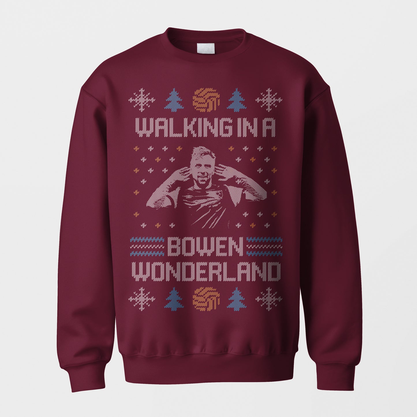 West Ham Christmas Jumper - Jarrod Bowen Sweatshirt