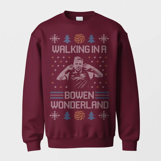West Ham Christmas Jumper - Jarrod Bowen Sweatshirt