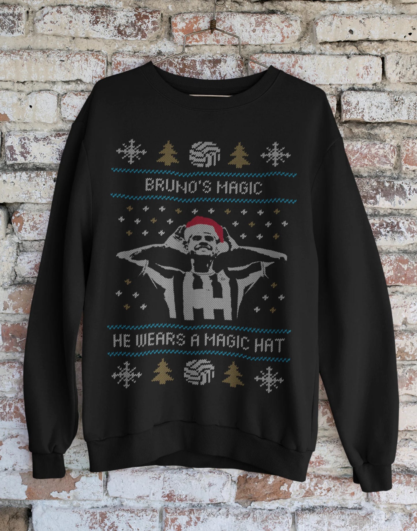 Newcastle United Christmas Jumper - Bruno Guimaraes Sweatshirt