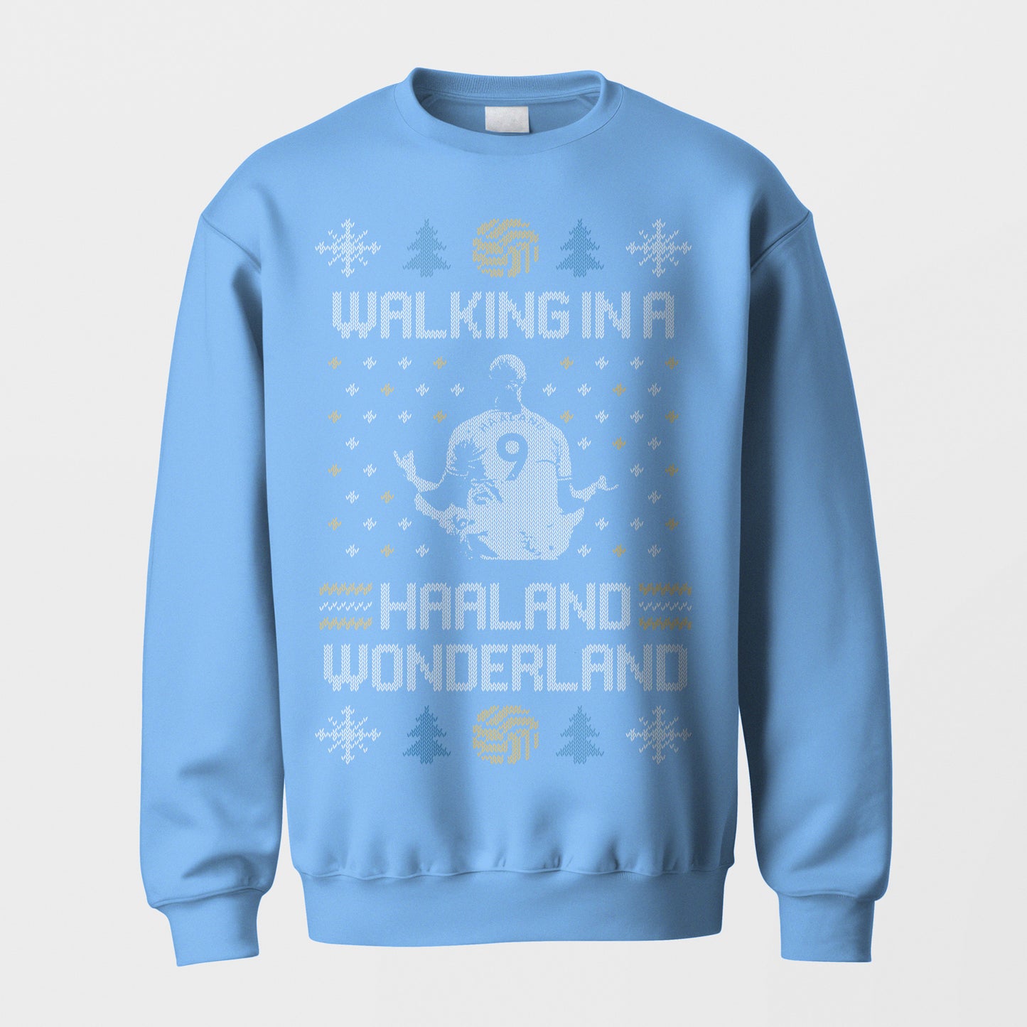 Manchester City Christmas Jumper - Erling Haaland Sweatshirt