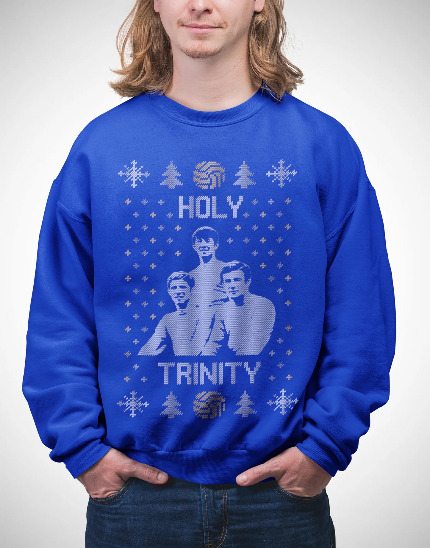 Everton Christmas Jumper - Holy Trinity Sweatshirt