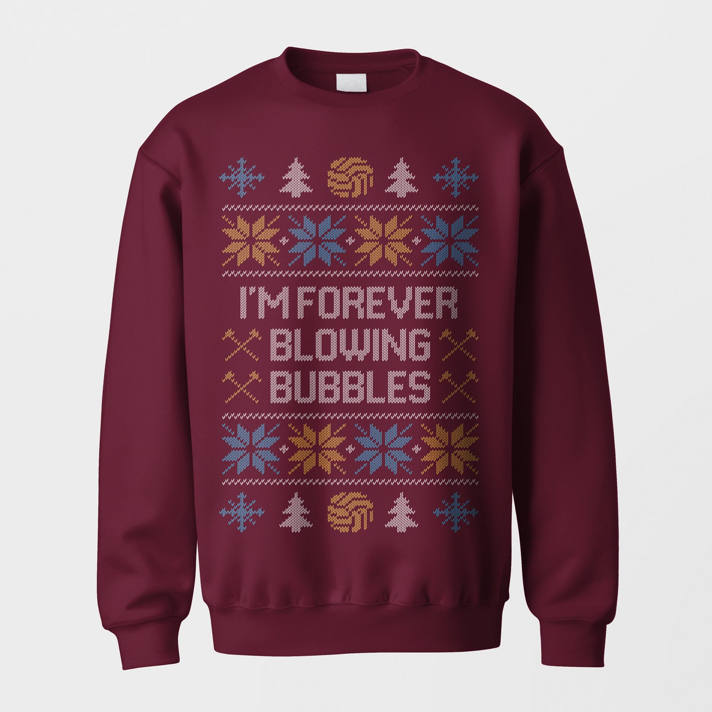 West Ham Christmas Jumper - I’m Forever Blowing Bubbles Sweatshirt