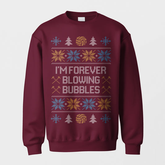 West Ham Christmas Jumper - I’m Forever Blowing Bubbles Sweatshirt