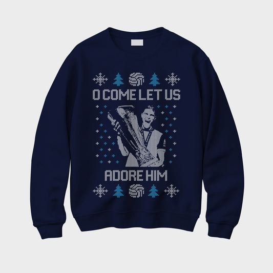 Kids Christmas Jumper - Van de Ven Spurs Sweatshirt