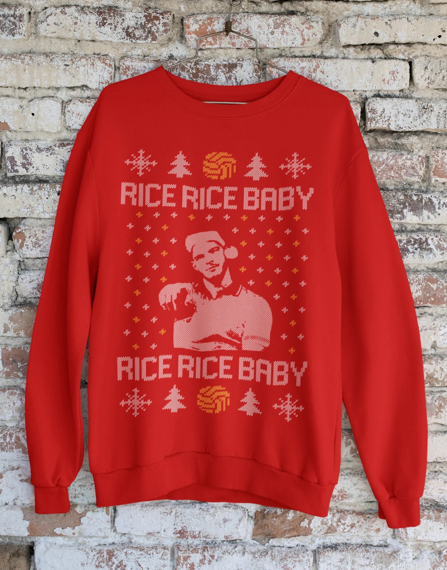 Arsenal Christmas Jumper - Rice Rice Baby Sweatshirt