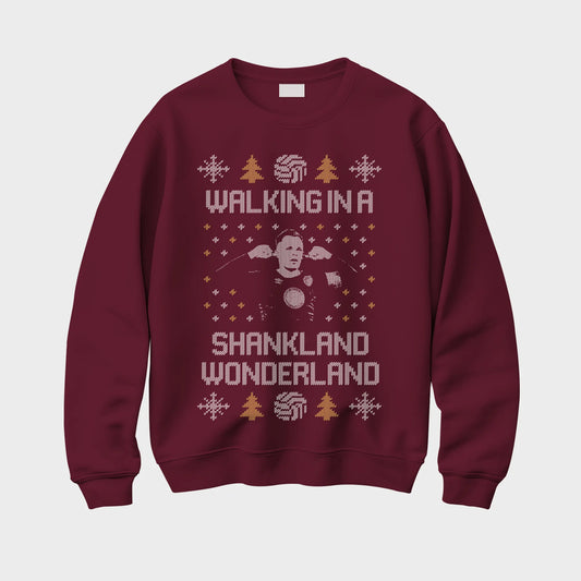 Kids Hearts Christmas Jumper - Lawrence Shankland Sweatshirt