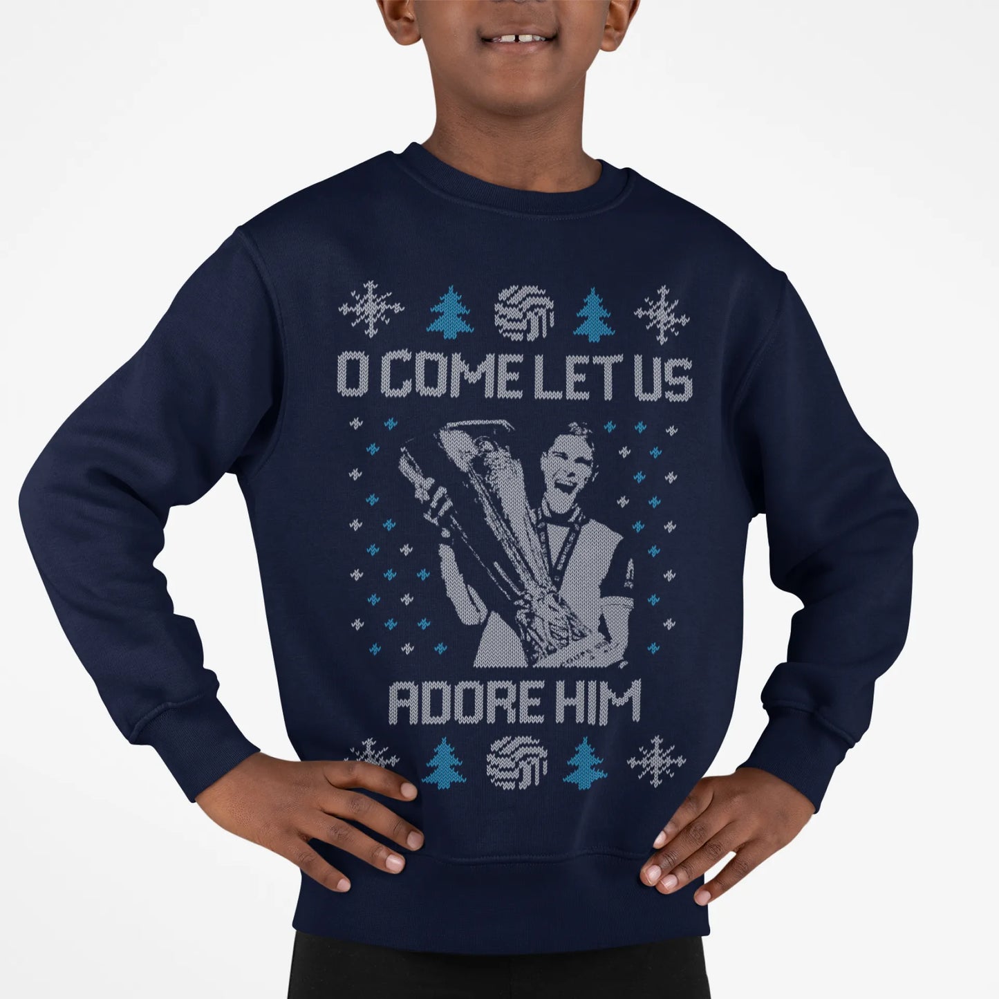 Kids Christmas Jumper - Van de Ven Spurs Sweatshirt