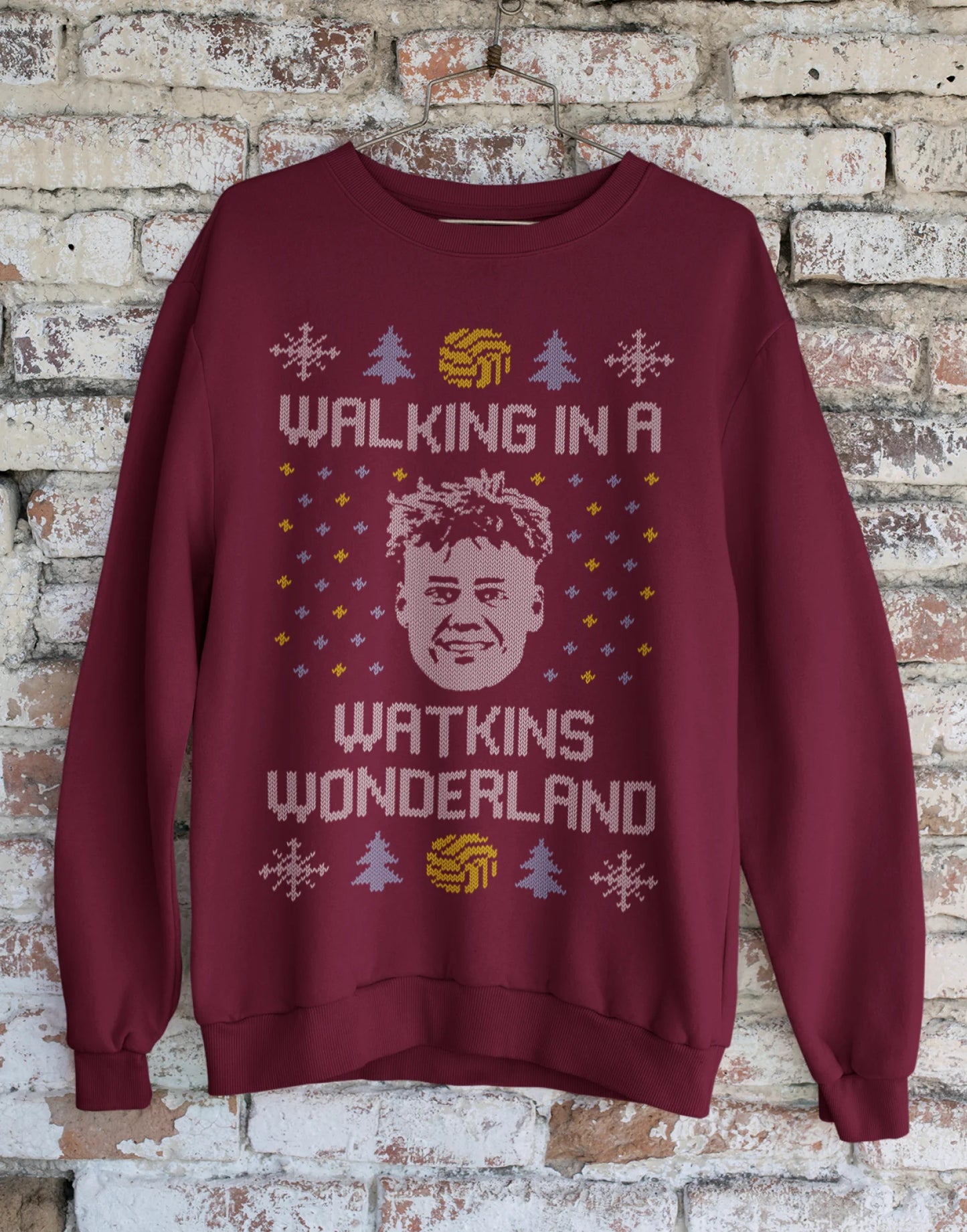 Aston Villa Christmas Jumper - Ollie Watkins Sweatshirt