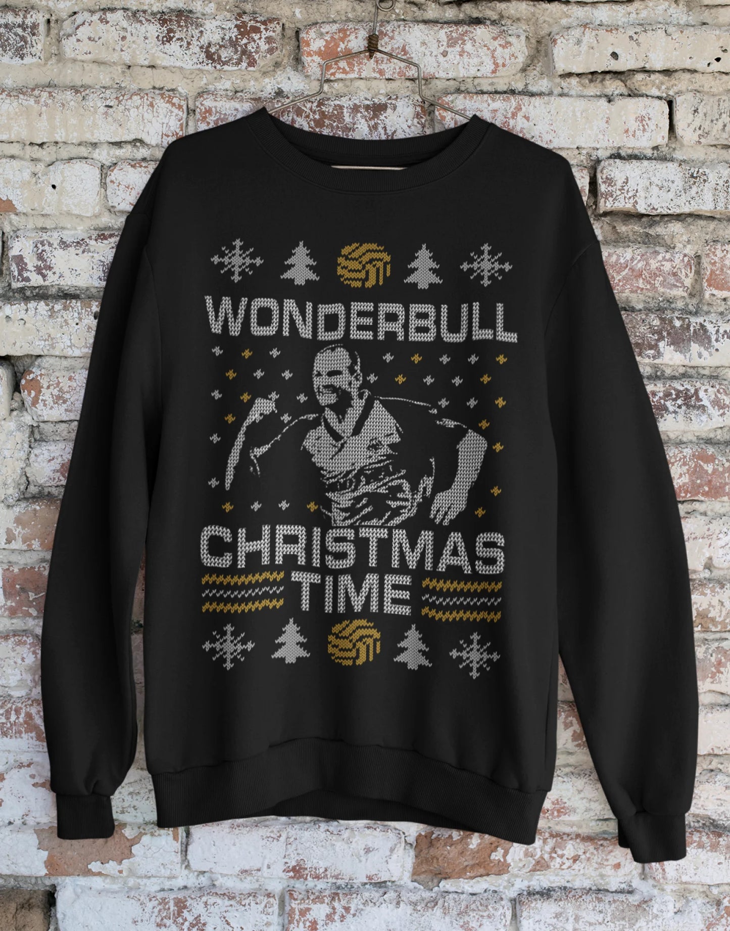 Wolverhampton Wanderers Christmas Jumper - Steve Bull Sweatshirt
