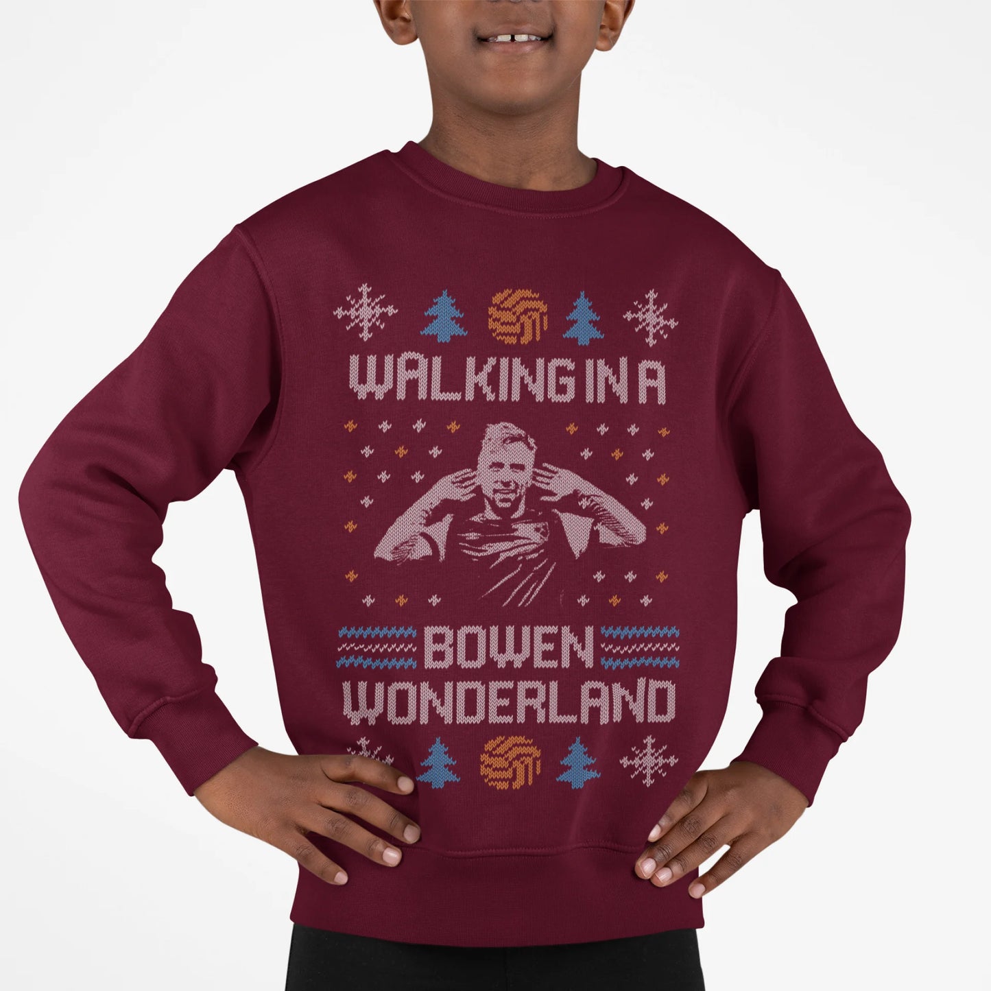 Kids Christmas Jumper - Jarrod Bowen Sweatshirt