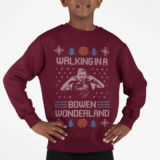 Kids Christmas Jumper - Jarrod Bowen Sweatshirt