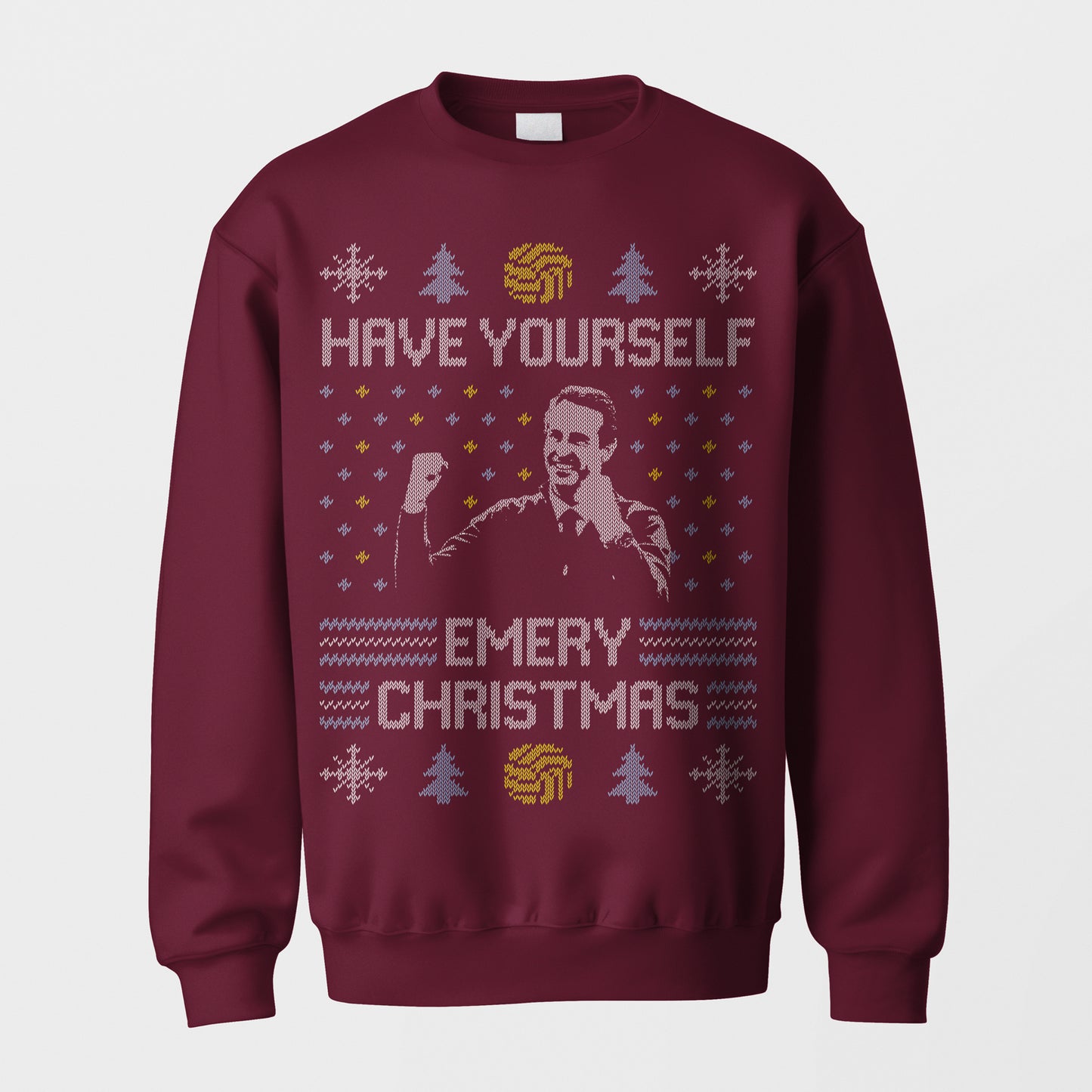 Aston Villa Christmas Jumper - Unai Emery Sweatshirt